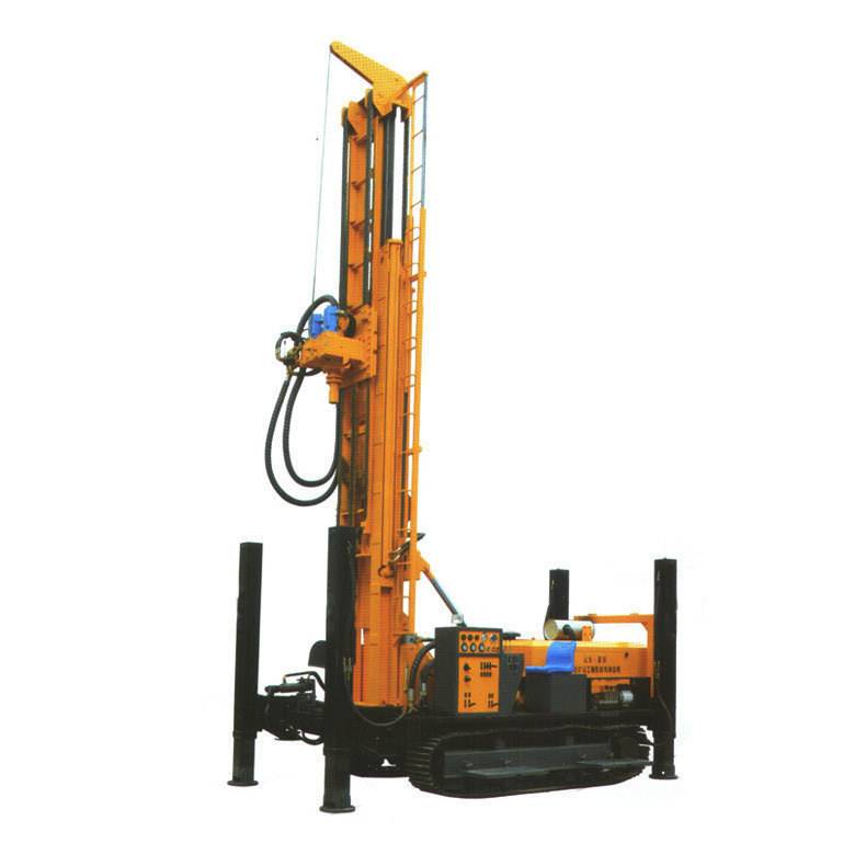 飞达专业钻井机fy600履带式气动钻机钻车600米打井设备