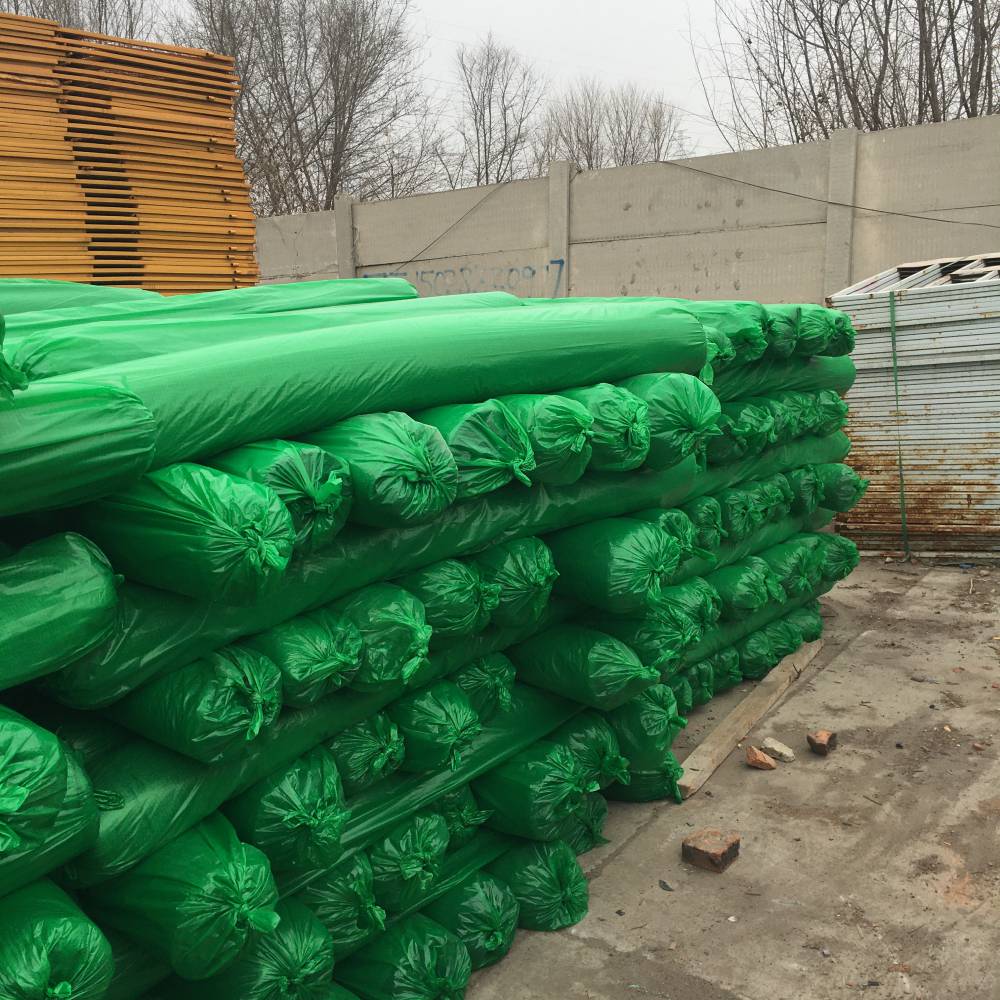 2针绿网不易老化扁丝盖土网工地施工防尘网煤炭覆盖网