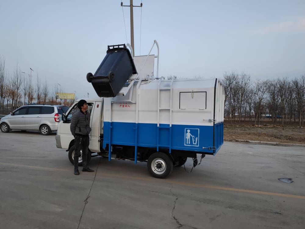 电动小型自装卸垃圾清运车续航长