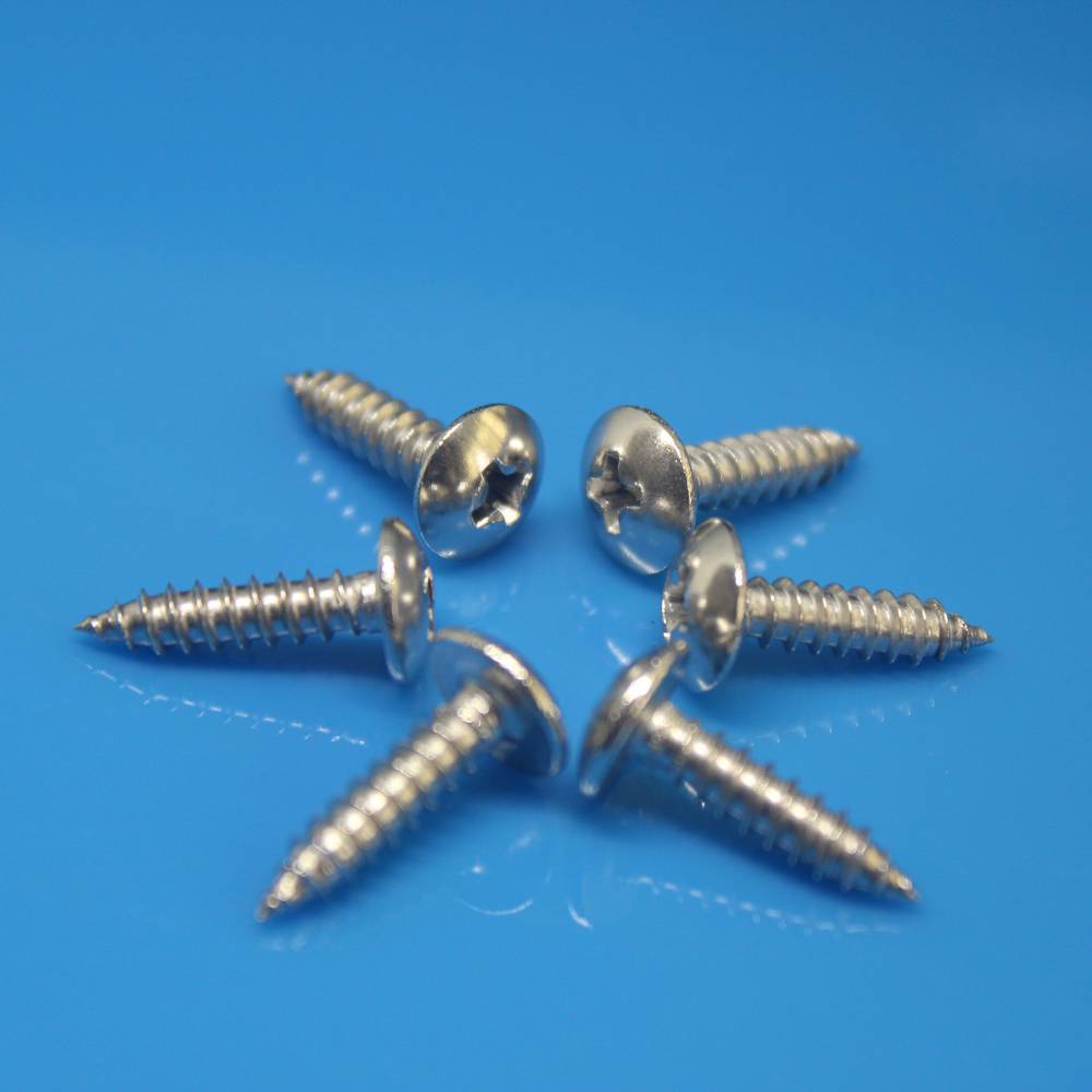 304不锈钢十字大扁头自攻螺丝蘑菇头自攻螺丝