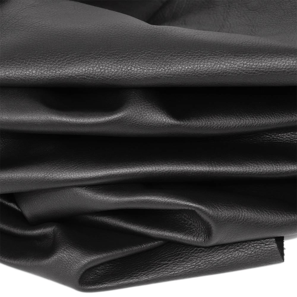 自然摔纹柔软小牛皮韩国小荔枝纹厚度10mm服装鞋子包袋真皮面料