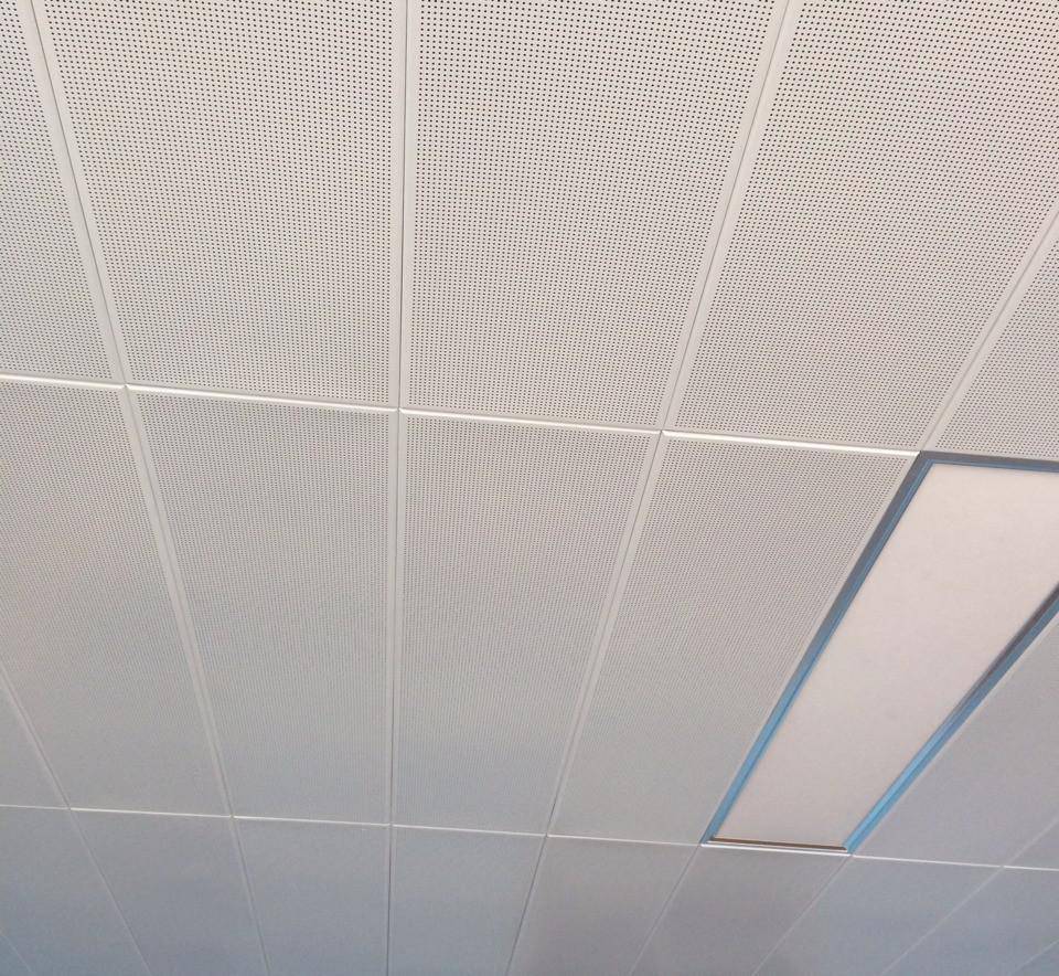 欧佰吊顶材料铝扣板天花集成吊顶300300铝扣板工装600板
