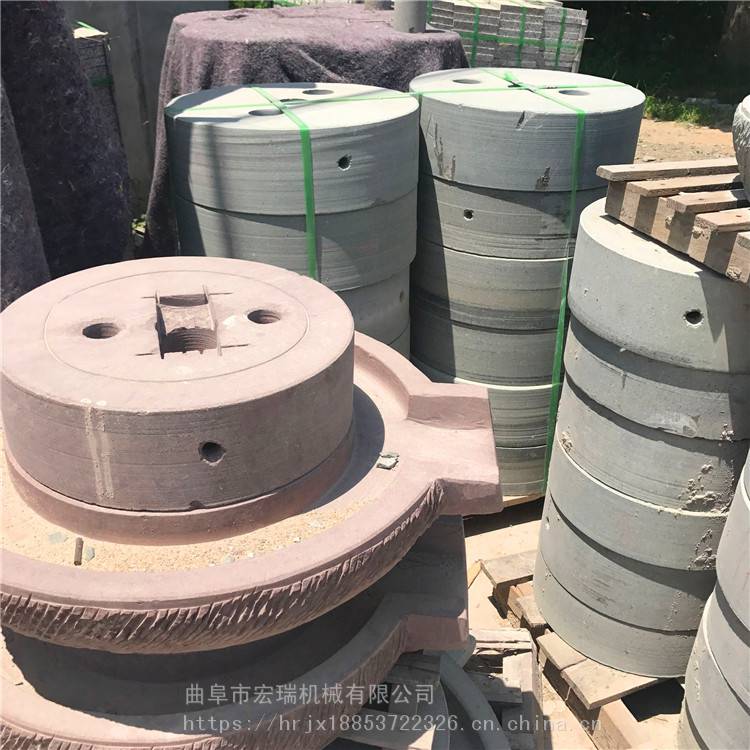长沙多功能芝麻酱石磨机 芝麻酱电动石磨米浆石磨