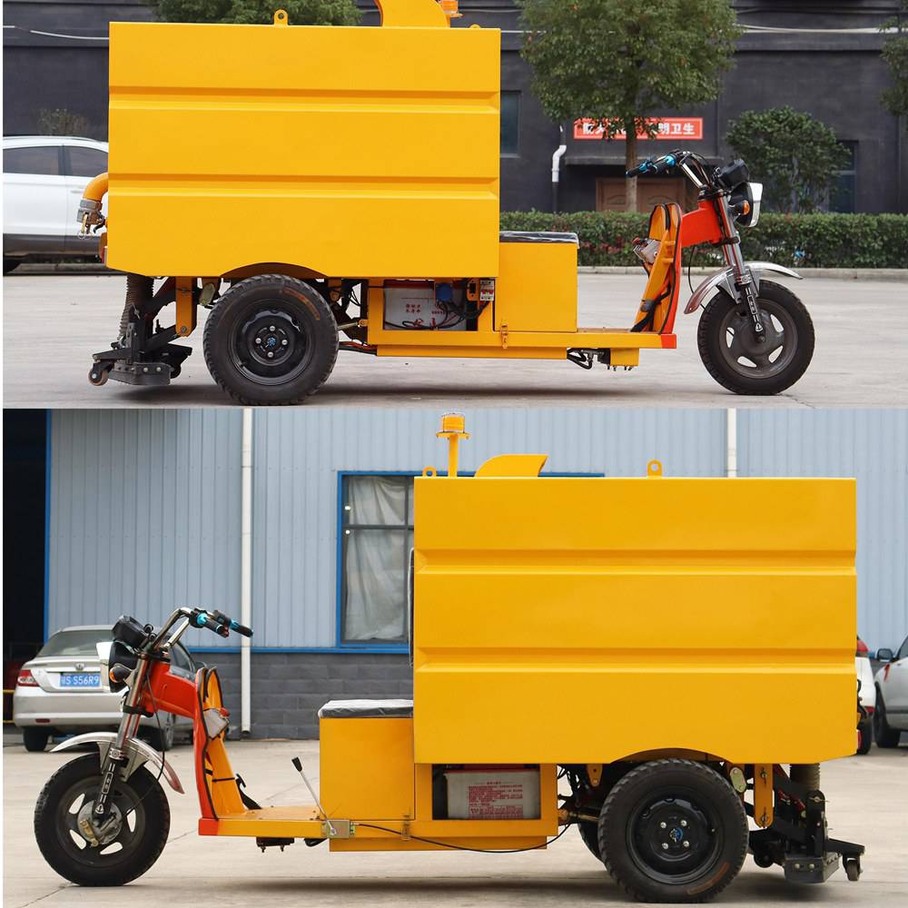 微型三轮电动吸尘车新能源小型除尘车工厂广场道路吸尘