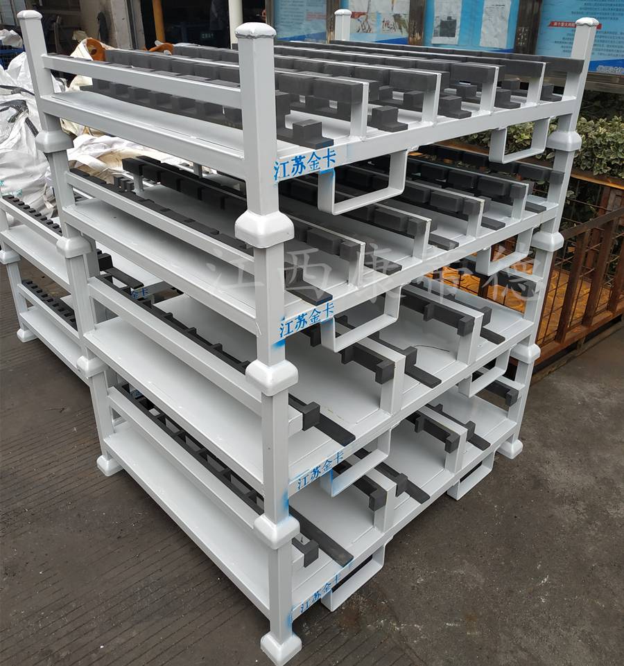 康蒂德汽车零部件存储运输通用型多功能货架可折叠可堆垛