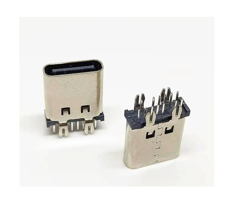 首页>电子元器件>连接器>威联创供应type-c14p母座180度dip四脚鱼叉脚