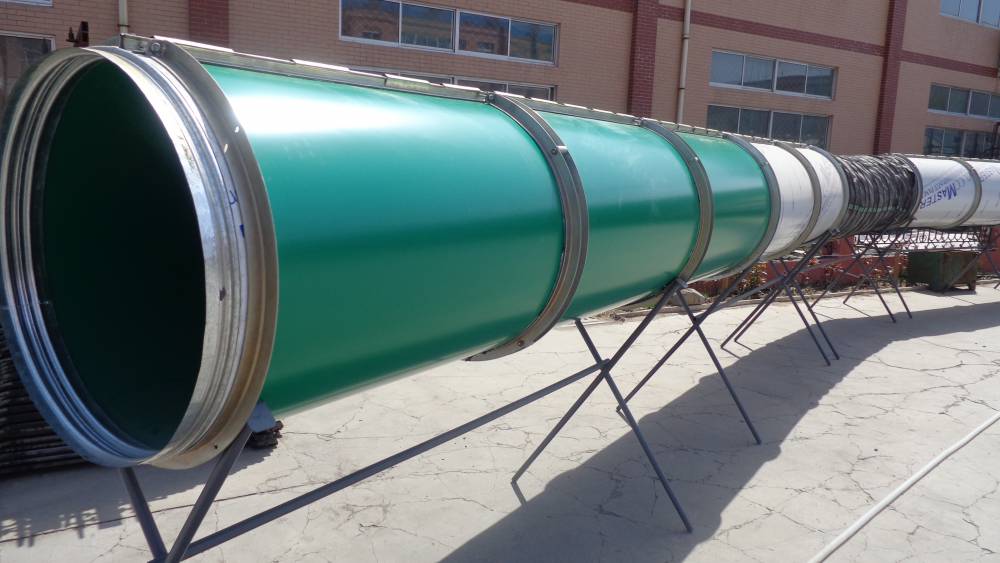 金科星ftgss700矿用硬质风筒生产厂家 钢塑复合材料硬质风筒