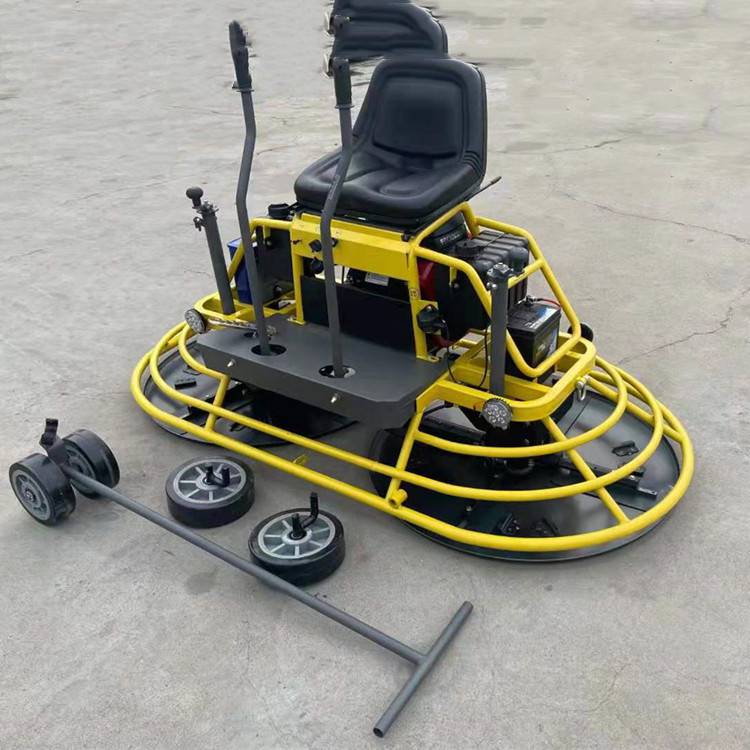 燃油抹子汽油抹平机混凝土施工座驾式抹光机路平机械