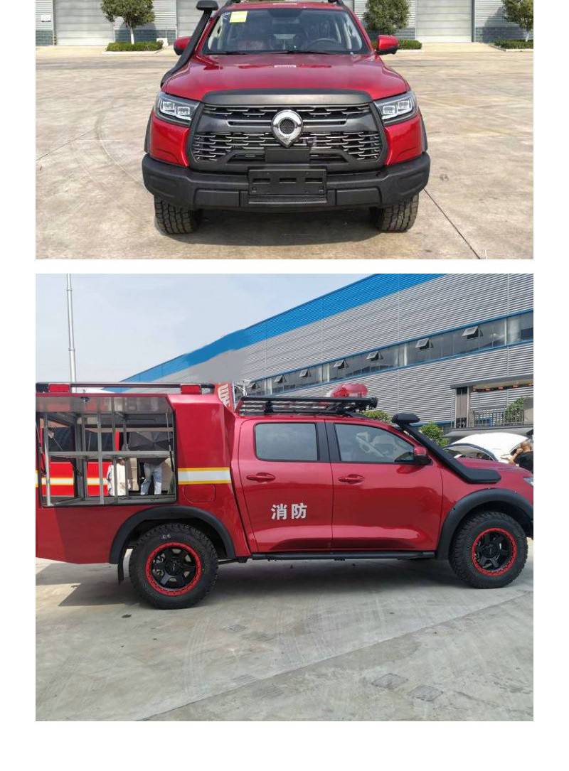 长城炮四驱救险车野外工程救灾抢险现场救援指挥车
