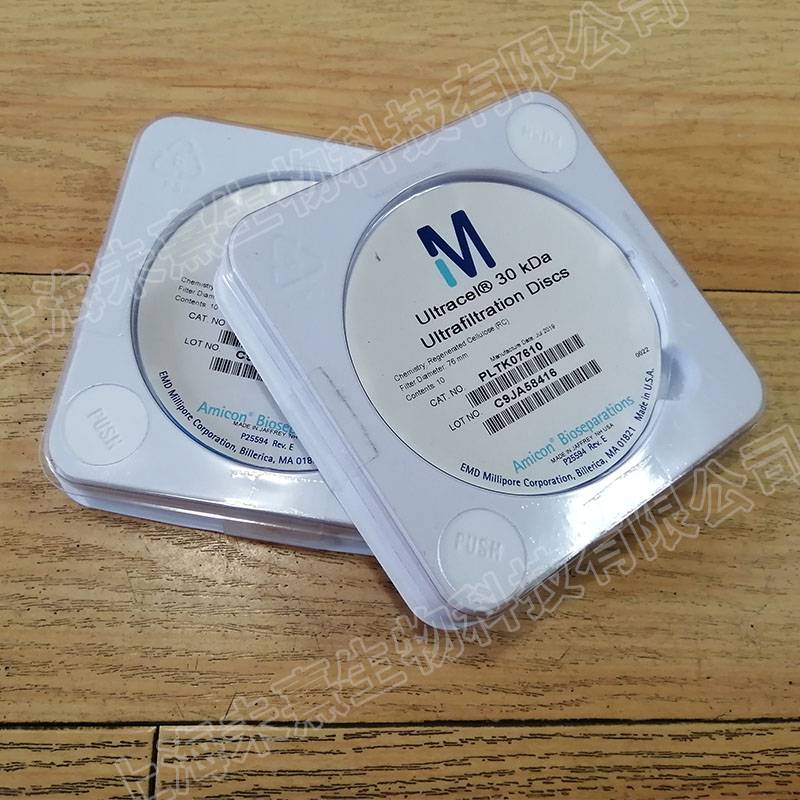 密理博30kdanmwl76mm圆片型超滤膜pltk07610