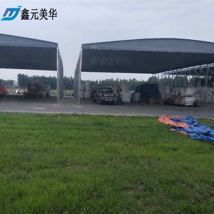 开封自动收缩棚-电动推拉钢架蓬怎么做