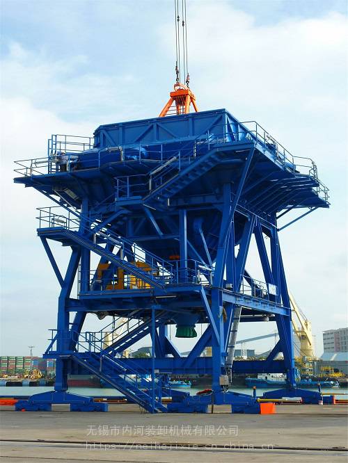 工厂定制码头可移动式料斗固定除尘漏斗装车卸料漏斗散货漏斗