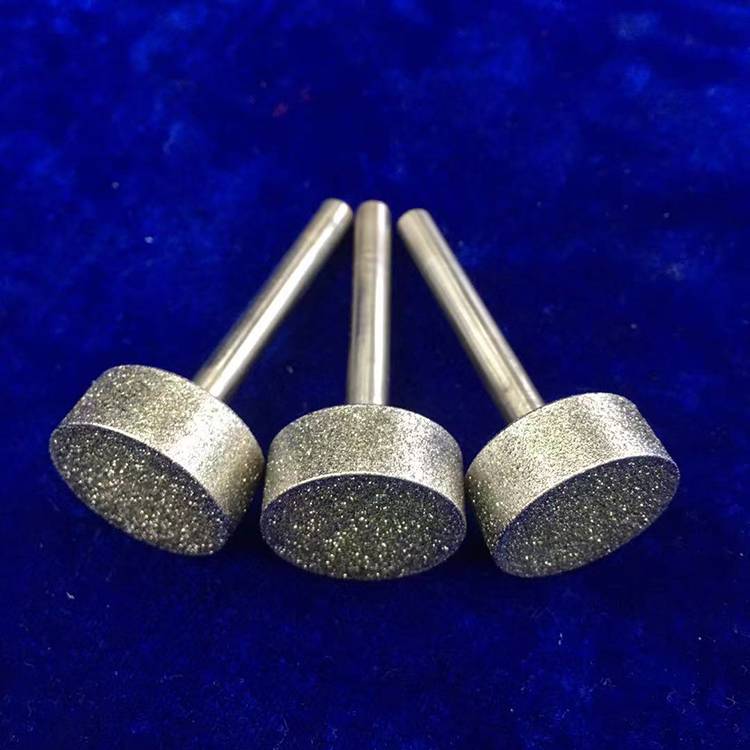 25mm直径细粒度砂轮  科美 电镀磨头 电镀金刚石/cbn磨头 圆柱磨头