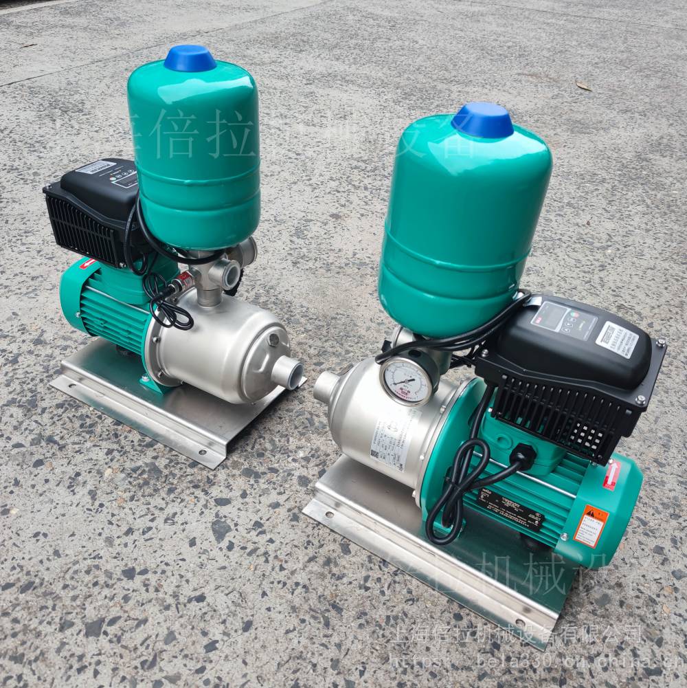 别墅稳压泵wilo德国威乐水泵mhi802不锈钢变频增压泵