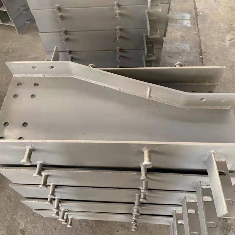 栓钉t钢焊接预埋件 多元合金共渗钢横梁 预埋热镀锌斜拉锚板