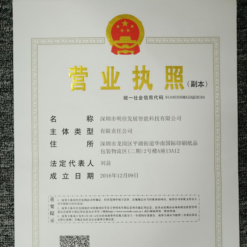 深圳市明佳发展智能科技有限公司