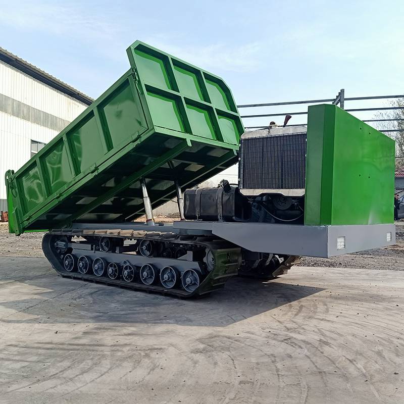 果园农用履带式拖拉机8吨工程履带车定制四驱履带运输车