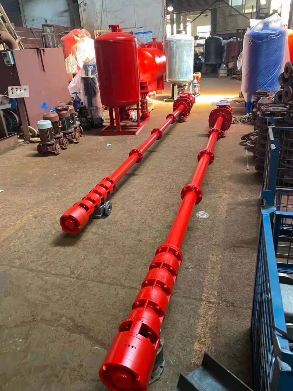 长轴消防泵干式长轴深井泵xbd20040gjcd立式长轴消防泵