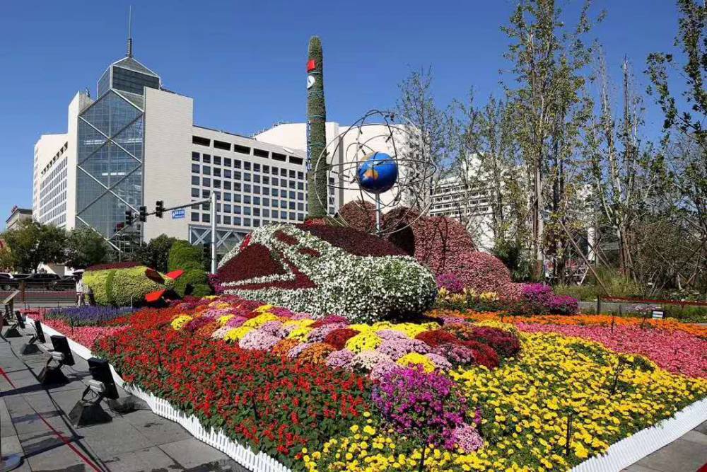 重庆市月亮造型花雕海洋主题仿真绿雕定制