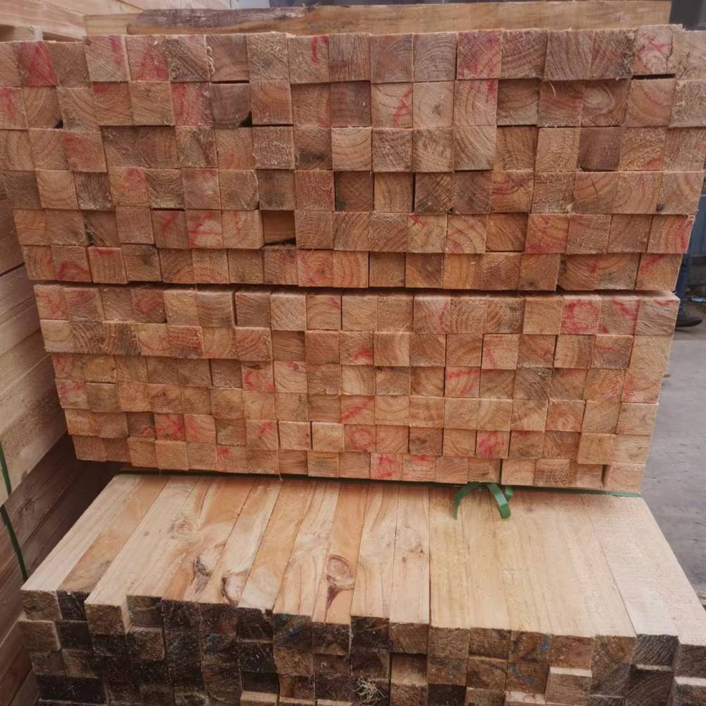 杉木方木建筑基建方木条子脚手架木板工程落松木架板内蒙古锡林郭勒盟