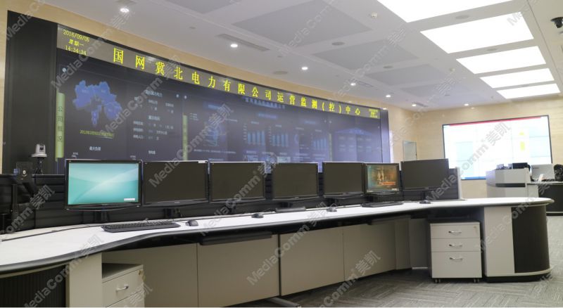 湖南电网智能运检管控中心光纤kvm智慧坐席协作管理解决方案