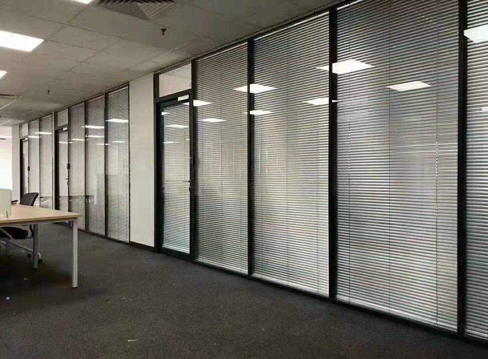 全国办公室会议室可移动折叠无框玻璃活动隔断