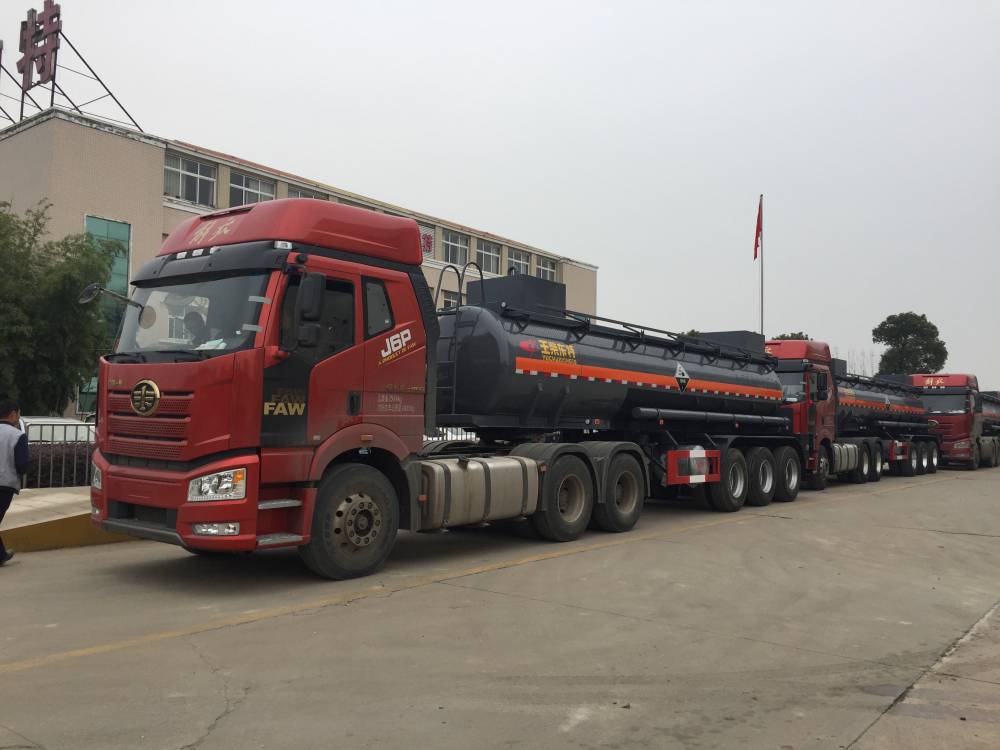 BPW空气悬挂浓***碳钢罐车,多种规格***罐车厂家直销