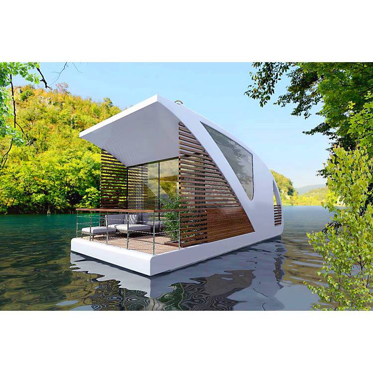 源梦科技生产d3水上船屋房艇的房船用于水上民宿酒店商务活动娱乐餐饮