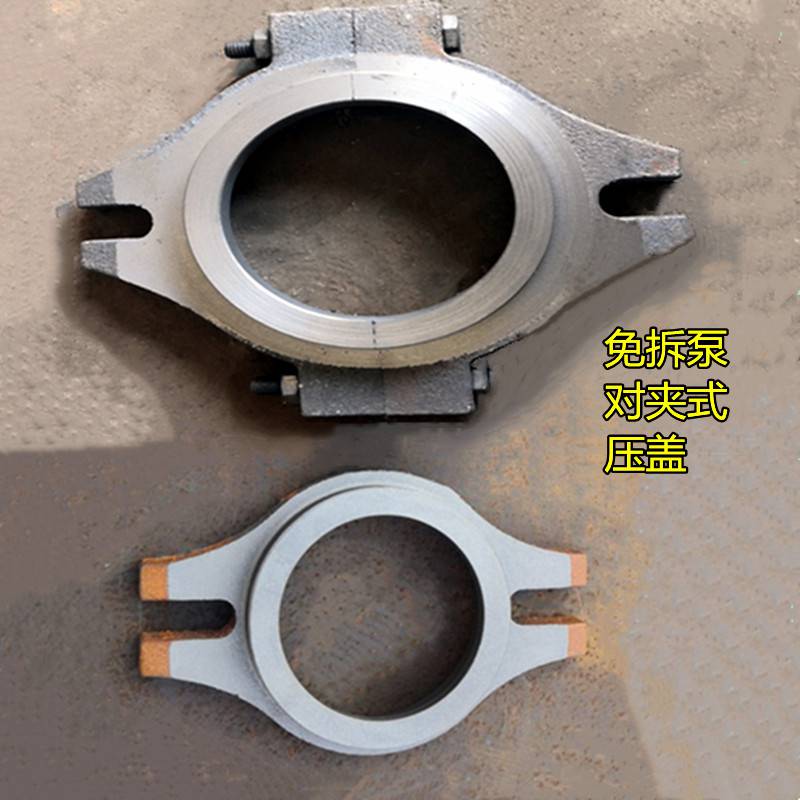 离心泵盘根对开式压盖的作用