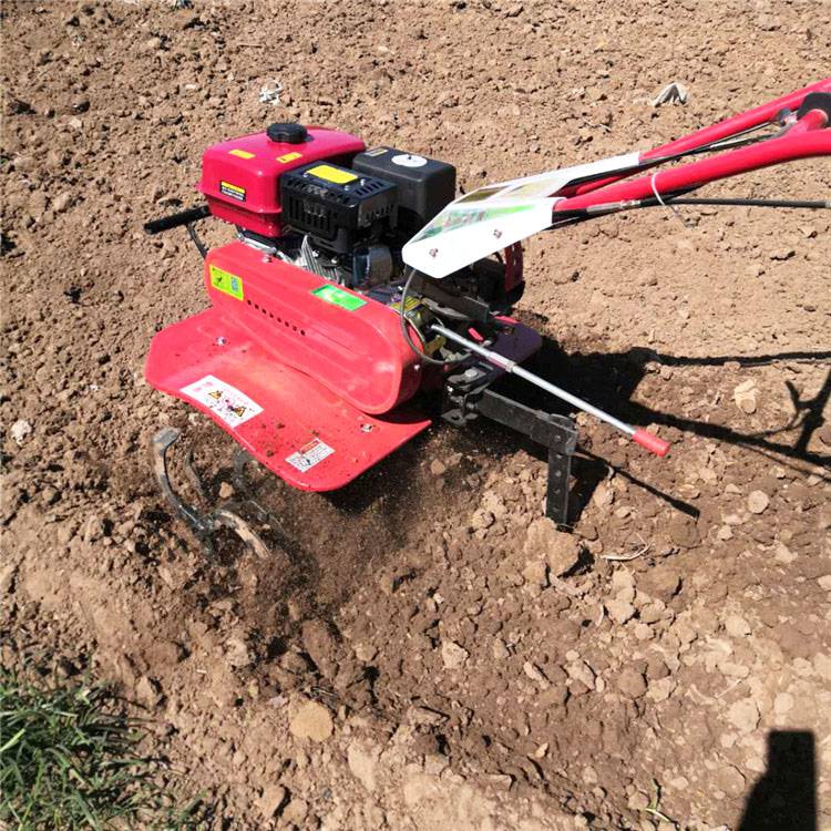 山地直连式四驱微耕机草莓种植开沟起垄机8马力两驱旋耕机