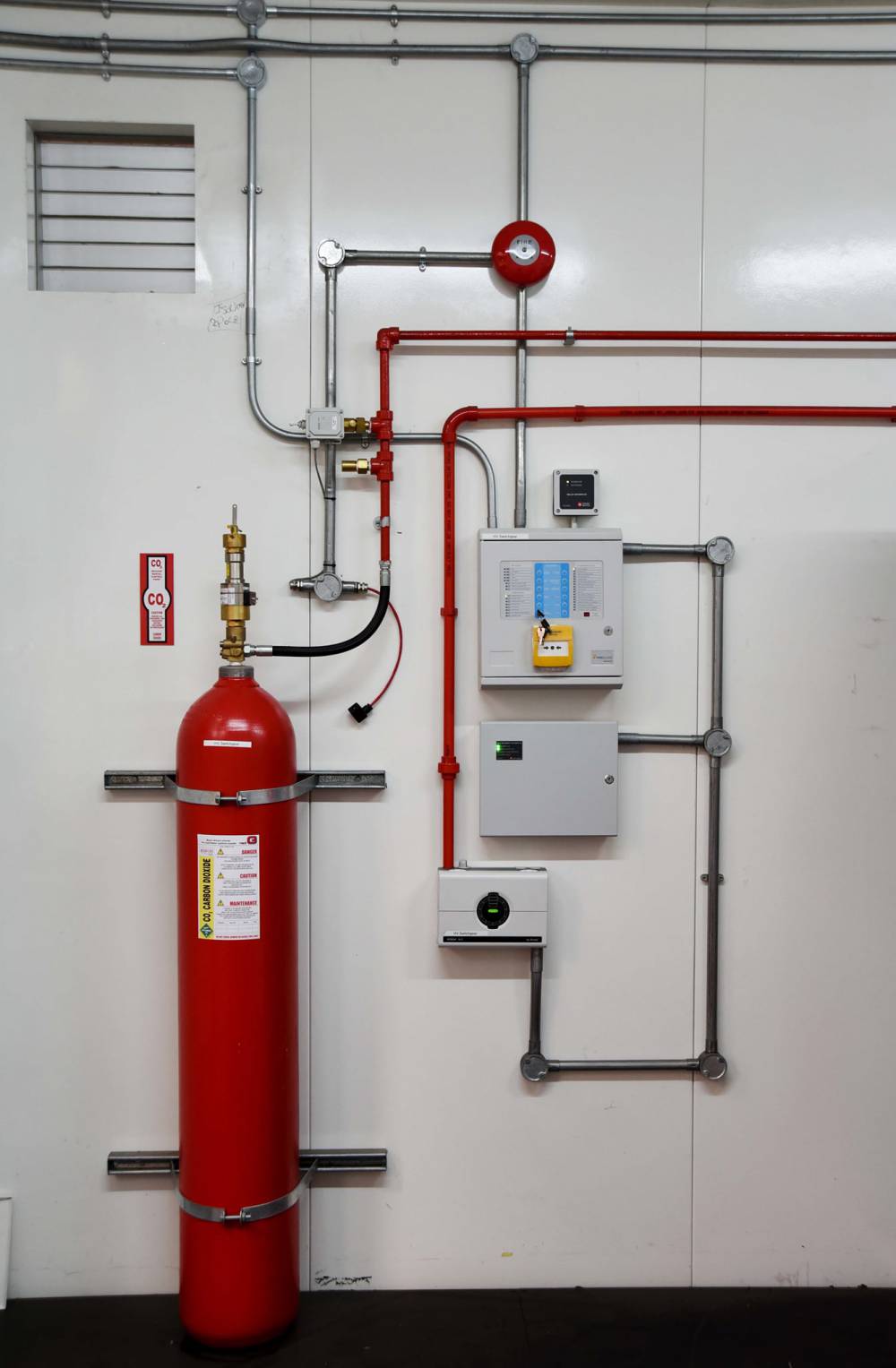 储能箱消防系统洁净气体灭火kidde具有fm认证七氟丙烷锂电池灭火方案