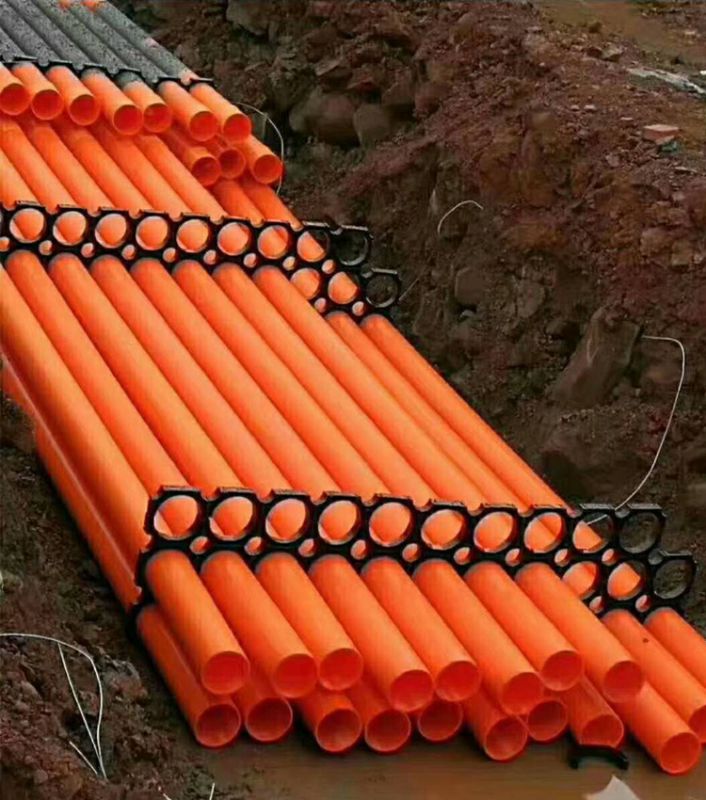 河北鼎力厂家供应电力电缆管管枕排管管架pvc电力管排管管托托架