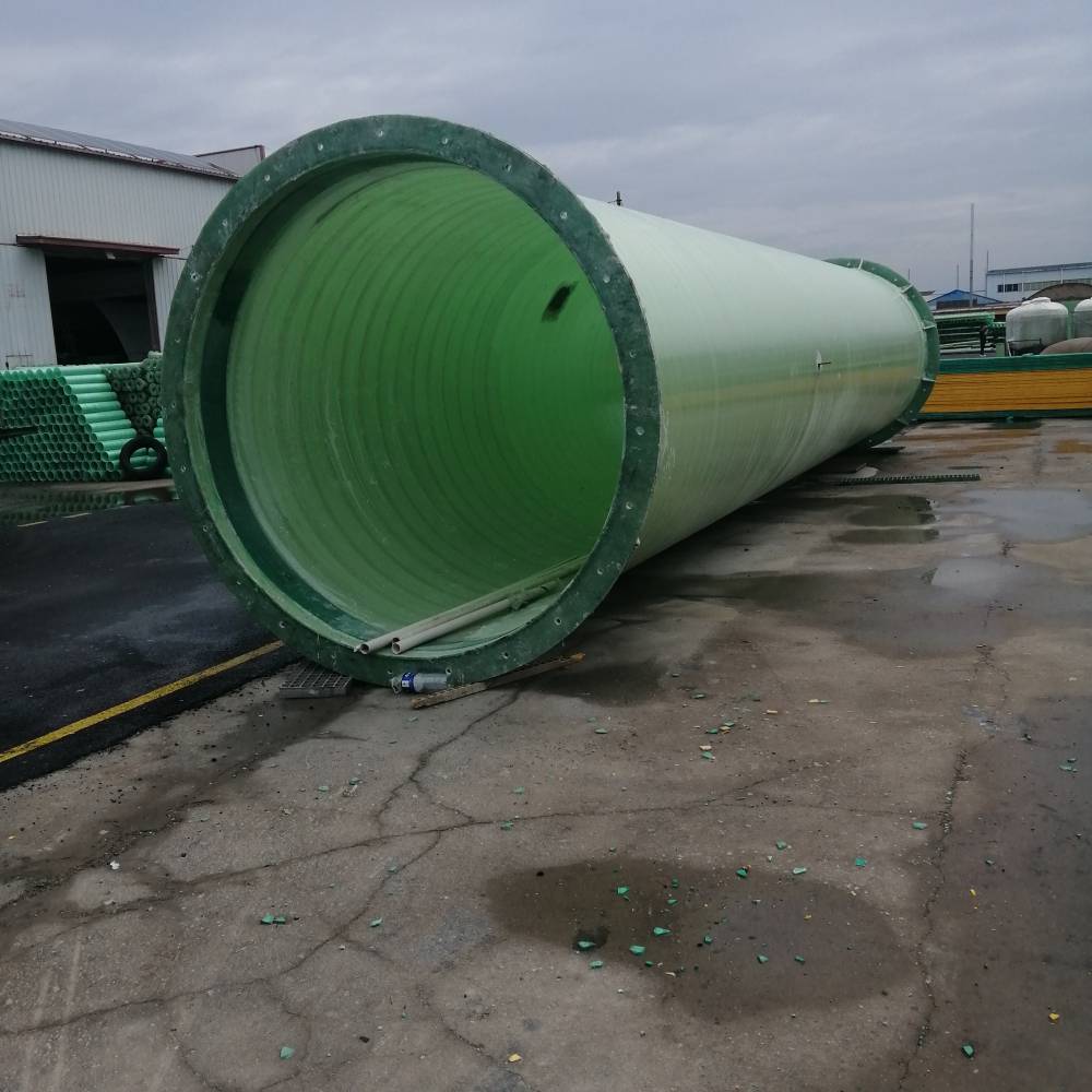 圆形Φ1004000mm玻璃钢除臭风管型号图片