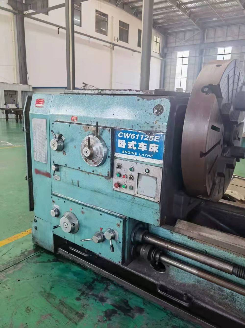 转让二手星火cw61125ex6米卧式车床二手星火普车二手车床