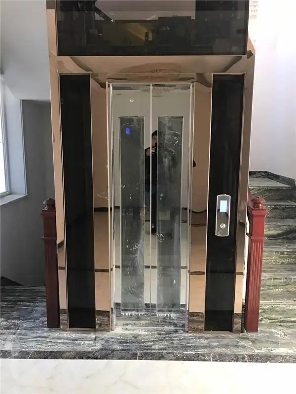 电梯家用曳引液压别墅二三层室内公寓图片