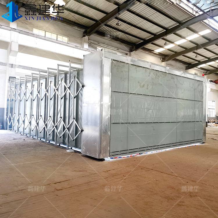 湖北房县两厂房间膜结构雨棚 找移动仓库雨棚供应商