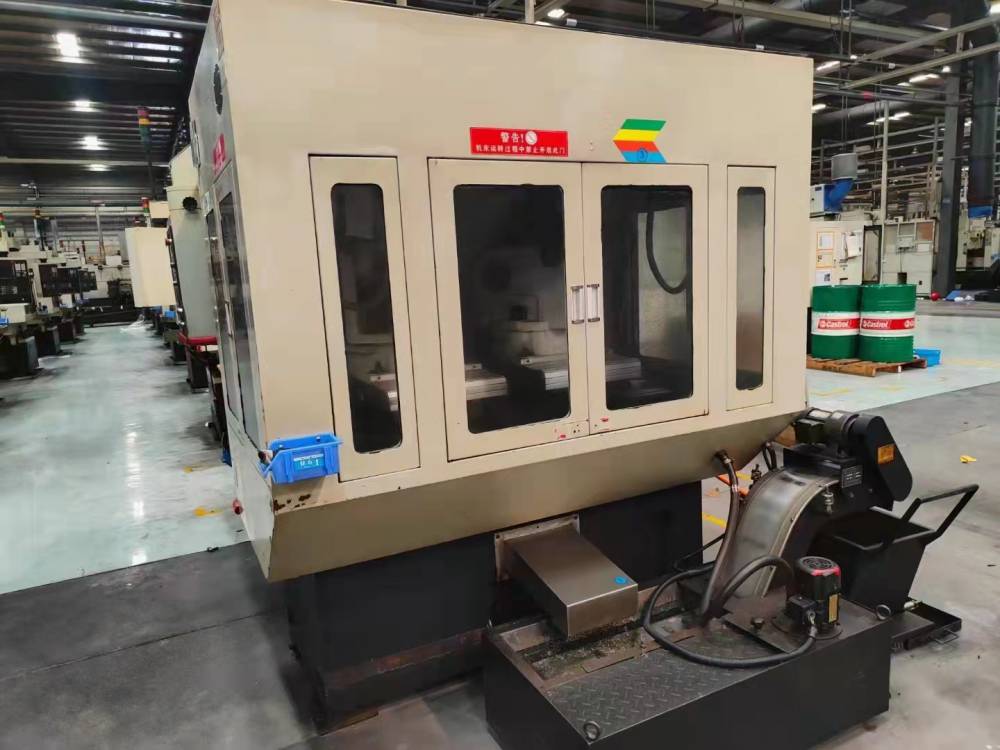 出售二手天津精诚yh9340b数控倒角机二手齿轮设备