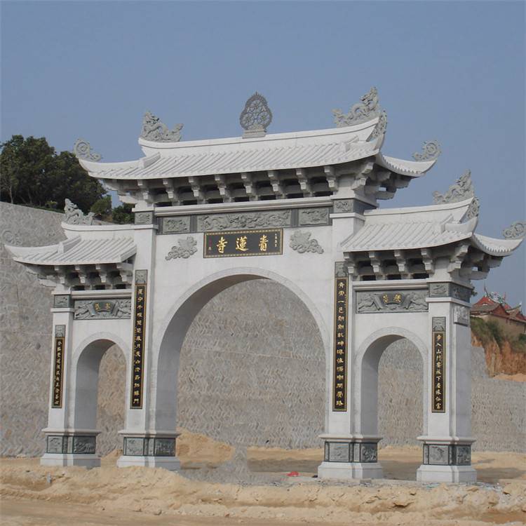 崇礼 仿古门楼园林门楼 仿古园林景观牌坊牌楼 规格齐全 清秀园林