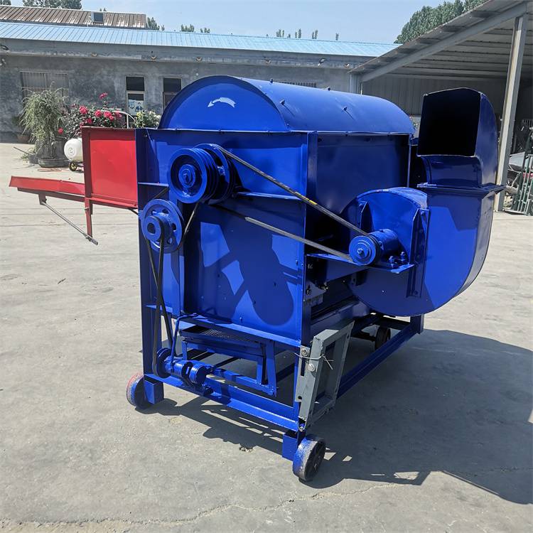 大型谷穗脱粒机125型小麦扬场机曲阜富民机械麦子打粒机