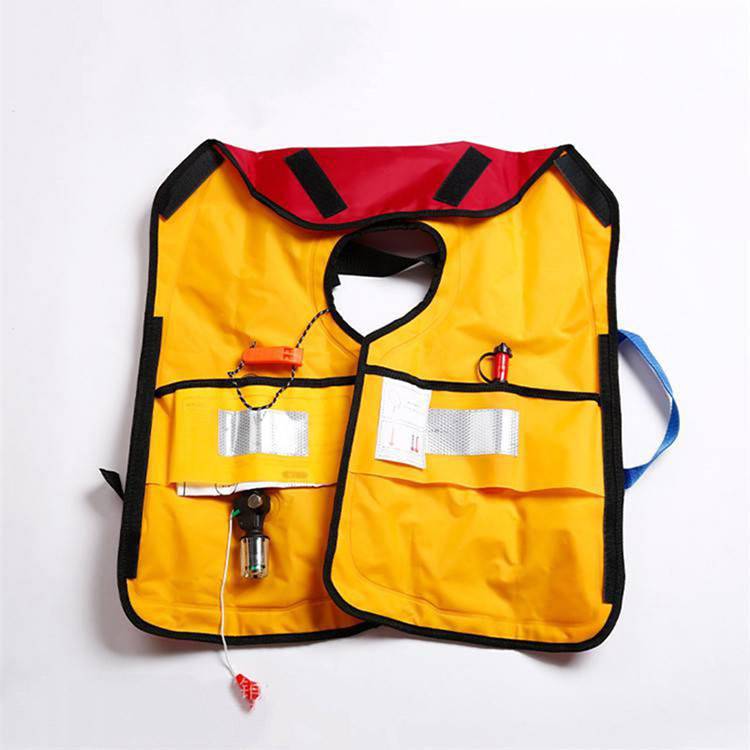 充气式救生衣全自动便携单气囊充气救生衣水上大浮力充气救生衣合盾