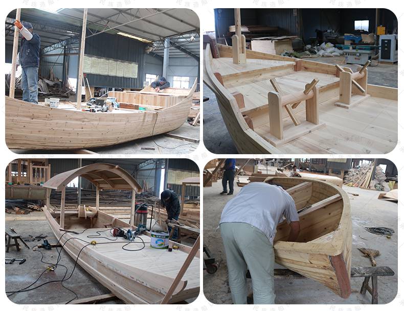 地中海风格帆船木船景观船装饰木船道具船餐饮酒店婚庆户外欧式船