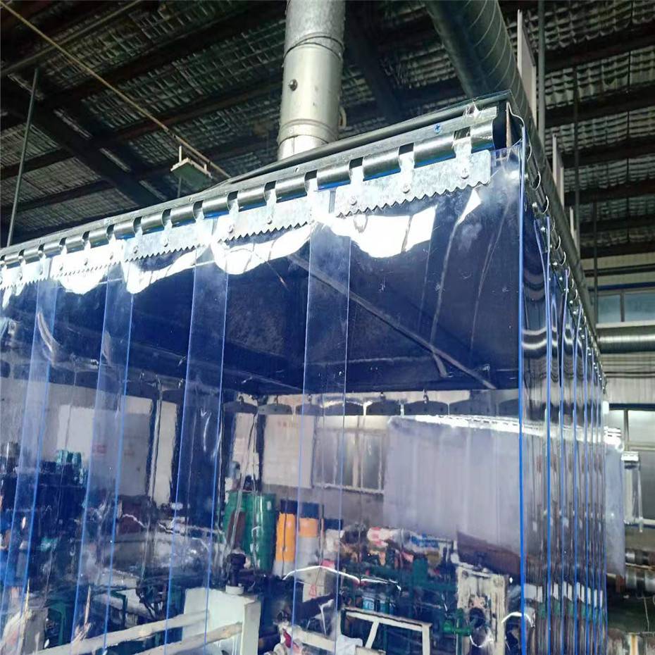 河北衡水环保设备集齐罩软帘代加工烟尘吸尘罩软皮帘透明