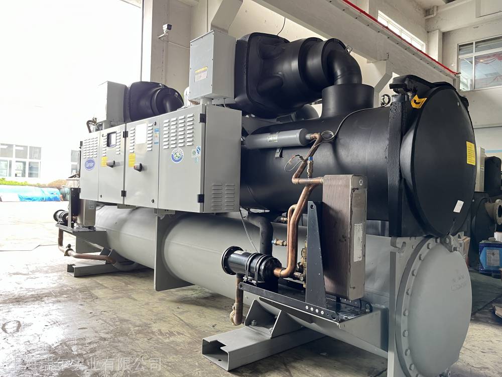 二手开利30xw1352f冰水螺杆式水冷冷水制冷冷冻主机中央空调回收维修