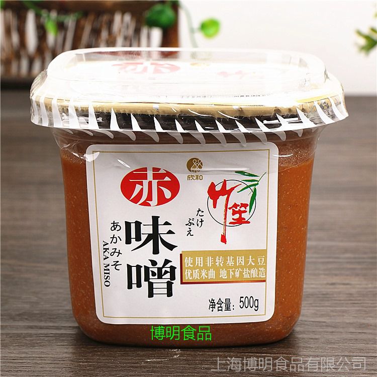 欣和竹笙赤味噌500g日式味增汤韩国大酱汤拉面汤料批发价格 推发网
