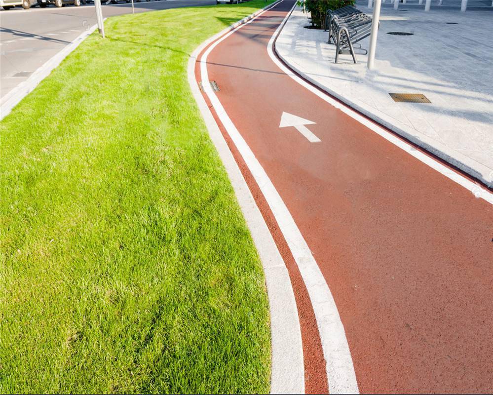 步行道透水地坪透水混凝土降噪排水混凝土