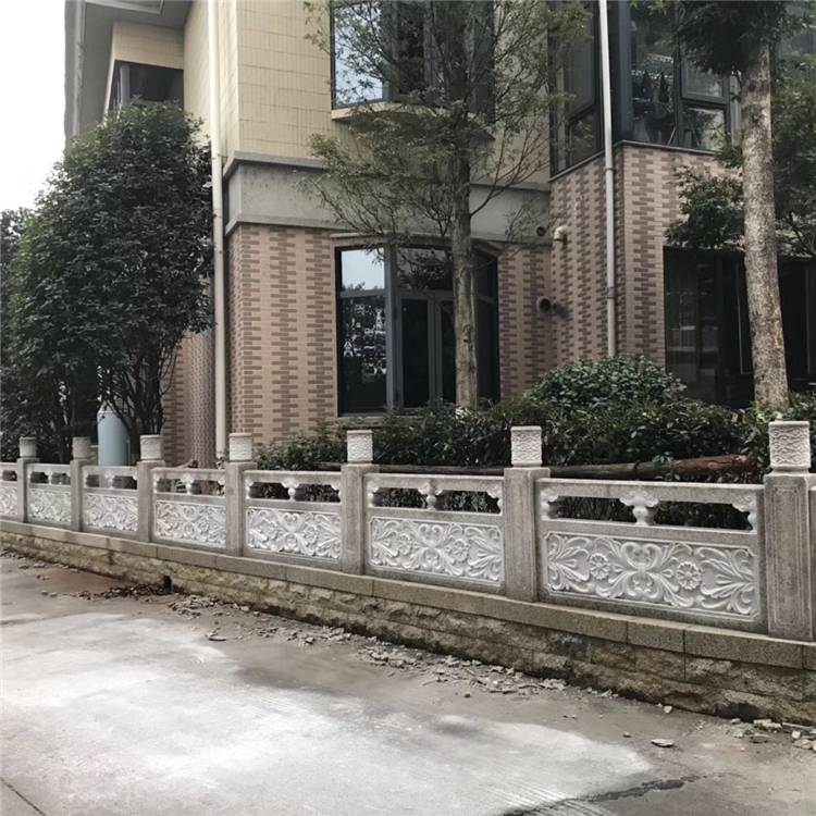 【嘉祥黄锈石石栏杆 古建筑河道寺庙 桥梁石围栏 批发销售】价格_厂家