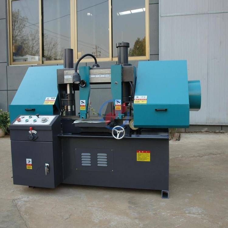 供应锯力煌gb4235金属带锯床双立柱卧式液压加紧