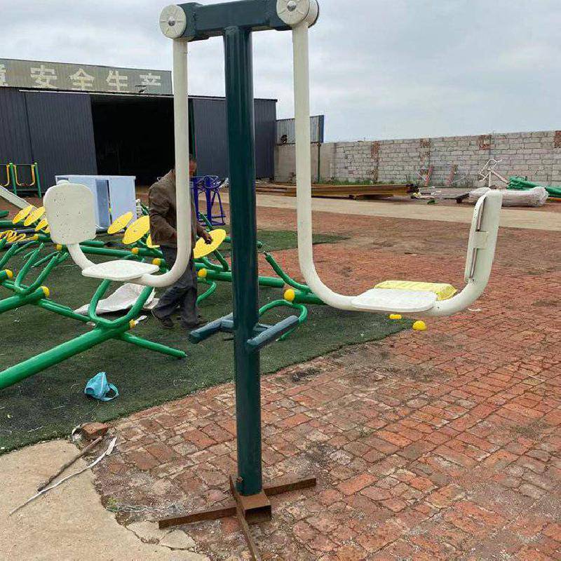 鑫欧室外不锈钢健身器材休闲器材生产可定制