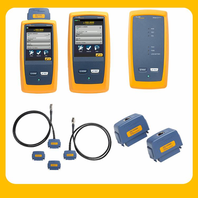推荐福禄克网络代理商网络网线测试仪dsx28000ch布线