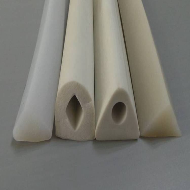 实心d型硅胶密封条实心半圆机械缓撞减震密实硅胶条